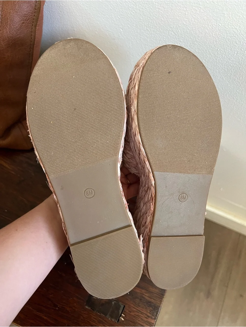 Anthropologie braided upper
